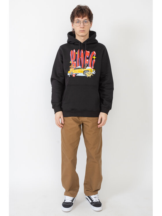 Kamuflage Kamuflage Bluza P.I.M.P Czarny Comfort Fit