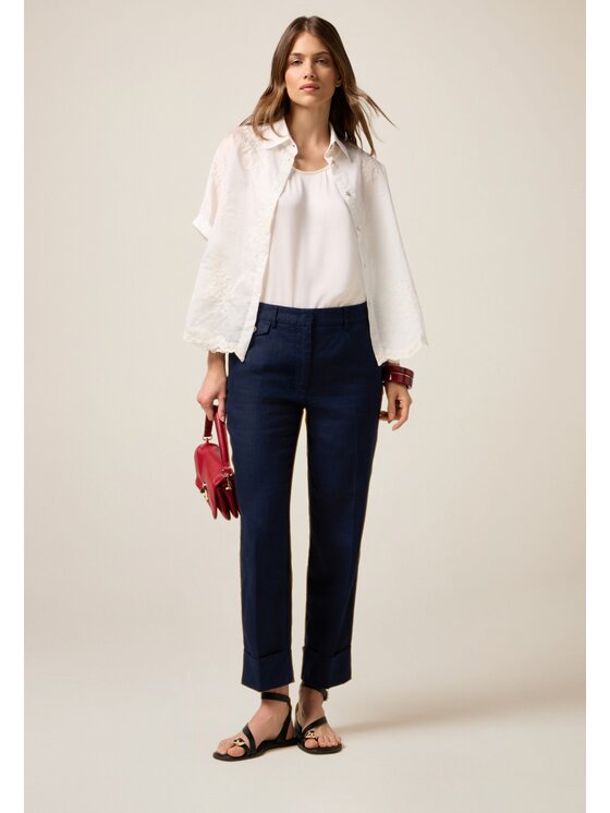 Oltre Oltre Camicia 5007J000825N011 Bianco Regular Fit