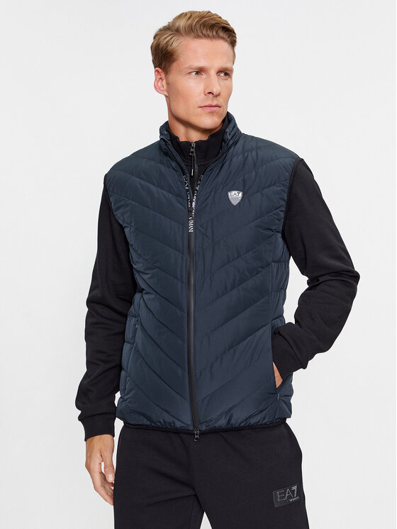 EA7 Emporio Armani EA7 Emporio Armani Vestă 8NPQ02 PNE1Z 1578 Bleumarin Regular Fit