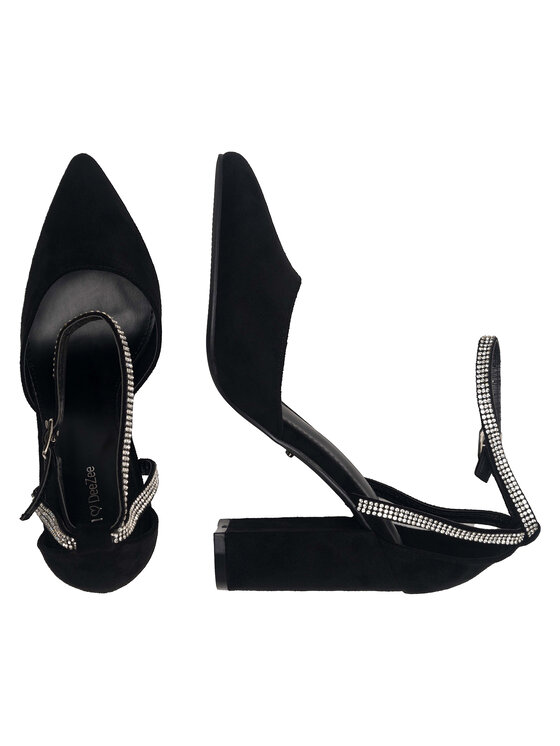 DeeZee DeeZee Czółenka LISA KL-HT4587-21 Czarny