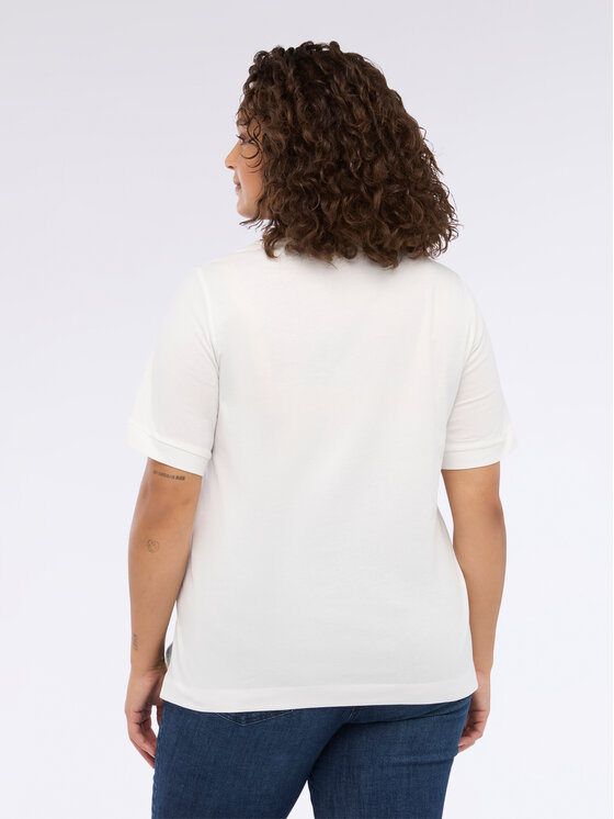 Fiorella Rubino Fiorella Rubino T-shirt G01WL008830N011 Bianco Regular Fit