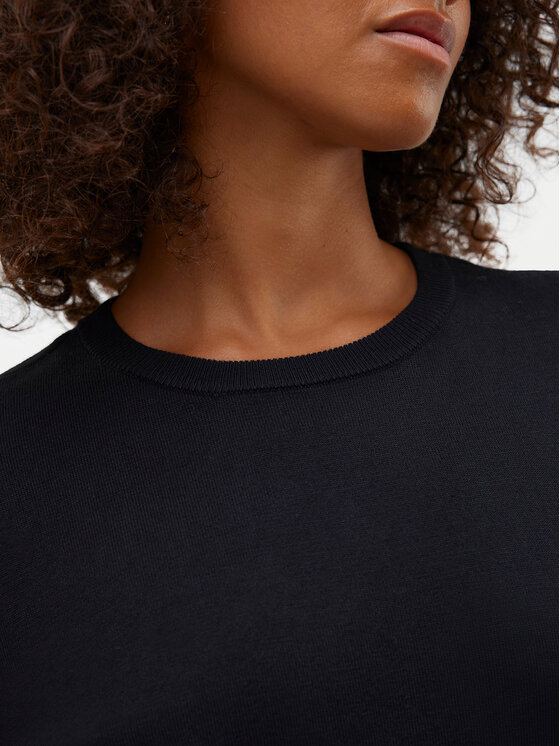 Vero Moda Vero Moda Pulover Silje 10320460 Negru Oversize