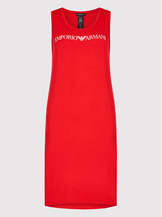 Emporio Armani Emporio Armani Sukienka letnia 262498 2R314 00173 Czerwony Relaxed Fit