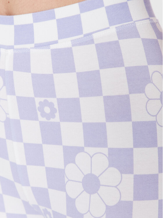 Vans Vans Kerékpáros nadrág Wm Flying V Print VN0A7PNE Lila Regular Fit