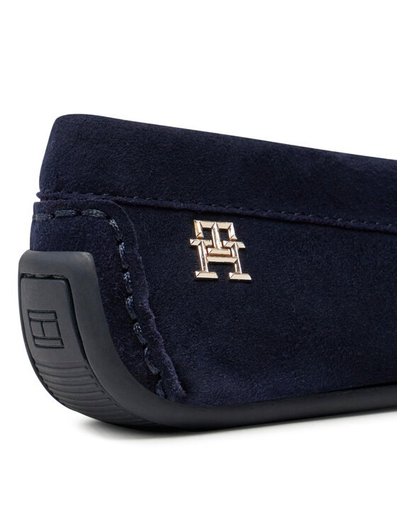 Tommy Hilfiger Tommy Hilfiger Mocasini Th Suede Driver Loafer FW0FW08563 Bleumarin