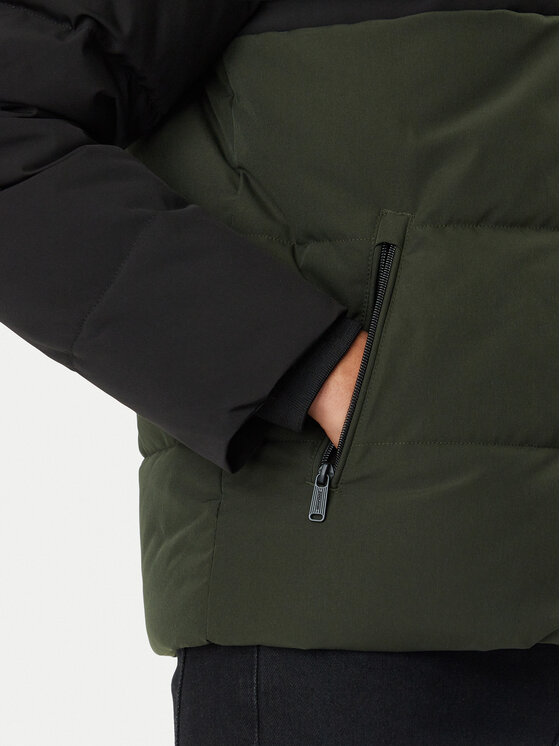 Jack & Jones Jack & Jones Geacă de iarnă Becks 12298858 Verde Regular Fit