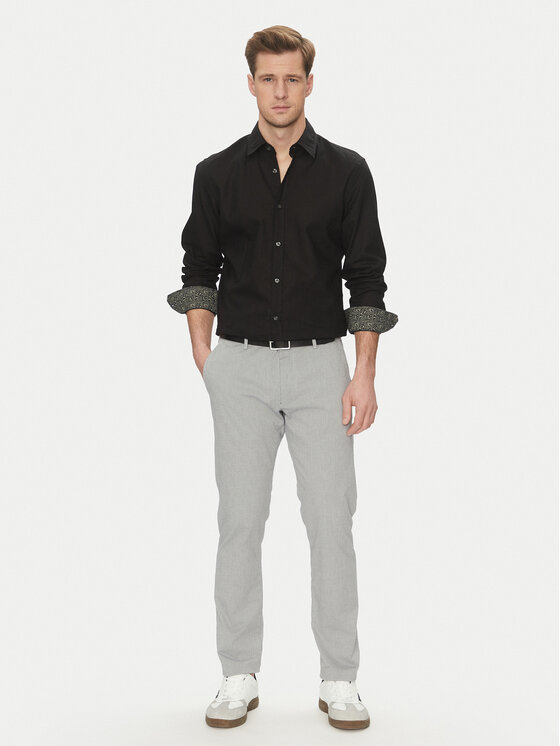 JOOP! Jeans JOOP! Jeans Ing 15 JJSH-92Hanson2K-W 30045977 Fekete Regular Fit