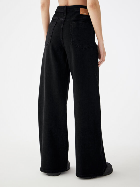 Jeans Cartagena Wide Nero Regular Fit