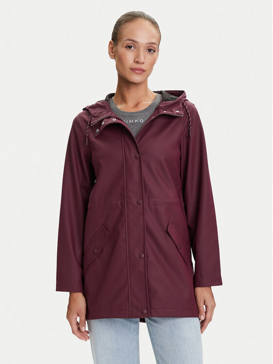 Vero Moda Vero Moda Geacă de ploaie Malou 10266982 Vișiniu Regular Fit