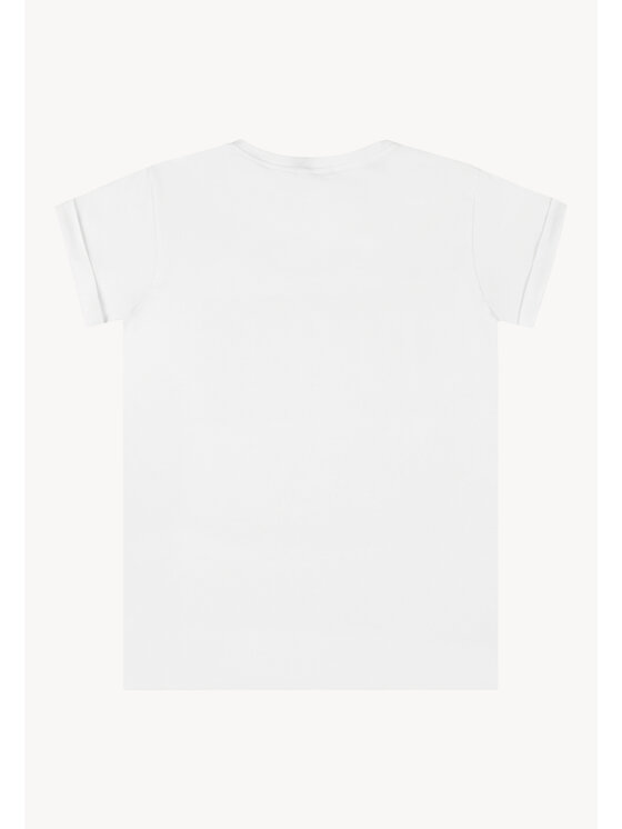 BIZUU BIZUU T-Shirt FLORINA Bílá Standard Fit