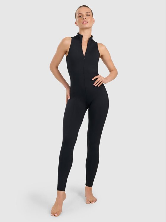 4F 4F Jumpsuit 4FRAW25TJUMF072-20S Nero Authentic Slim Fit