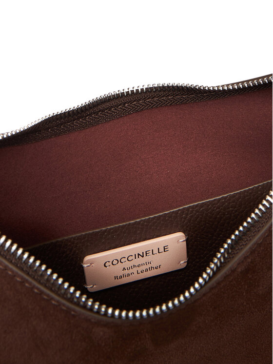 Coccinelle Coccinelle Ročna torba QKG Coccinellesunup Suede E1 QKG 13 02 01 Rjava