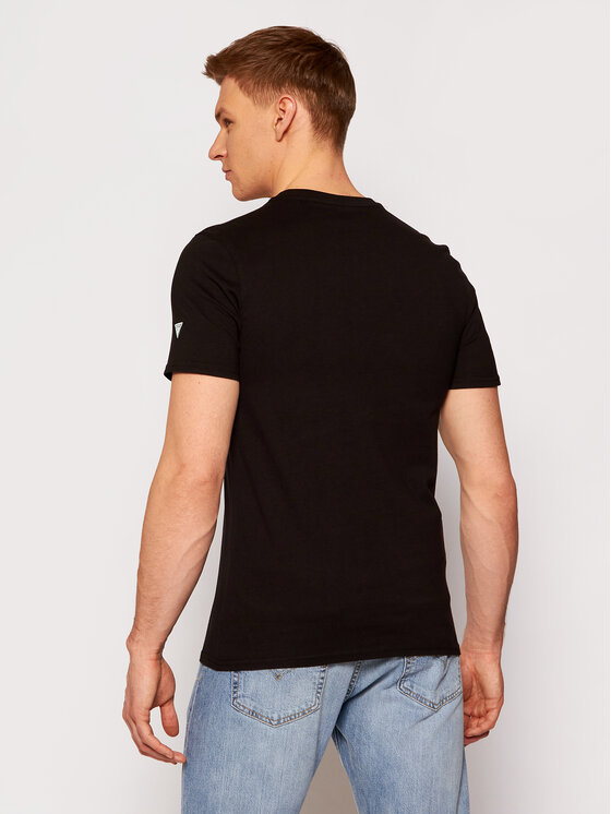 Guess Guess T-Shirt Multitude M0YI59 I3Z11 Schwarz Slim Fit