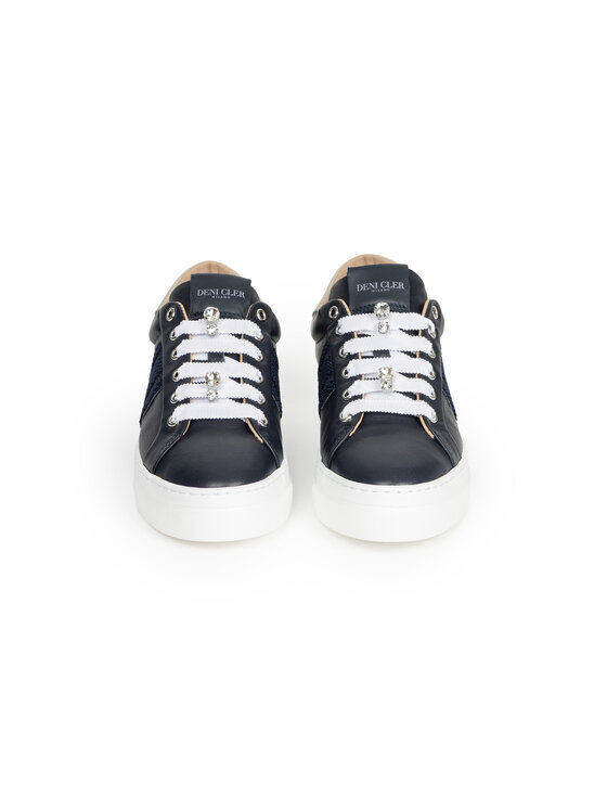 Deni Cler Milano Deni Cler Milano Sneakersy T-DC-B612-F2-77-59-1 Granatowy