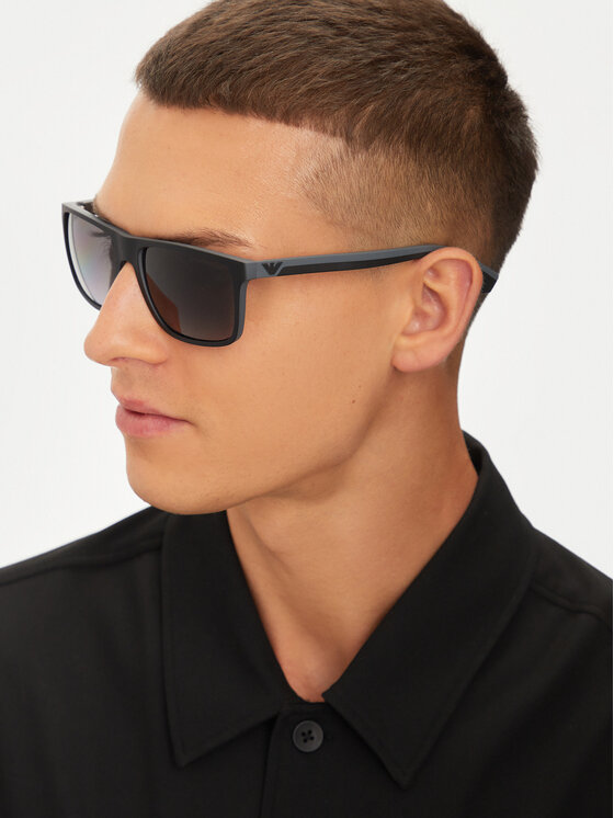 Emporio Armani Emporio Armani Okulary przeciwsłoneczne 0EA4033 5229T3 Czarny