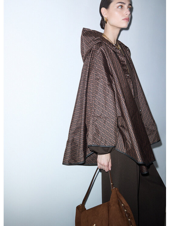 Liu Jo Liu Jo Poncho 2XX017T0300U9107 Marrone Regular Fit