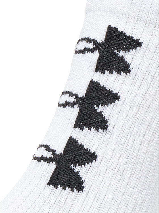 Under Armour Under Armour 3er-Set hohe Herrensocken UA Perform Tech 3p Crew 1379515 Weiß