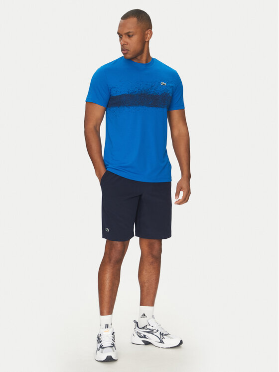 Lacoste Lacoste Tenisa šorti GH7452 Tumši zils Regular Fit
