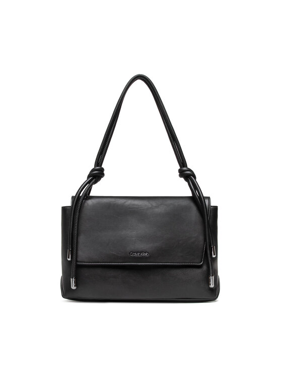 Calvin Klein Handtasche Roped K60K609004 Schwarz Modivo