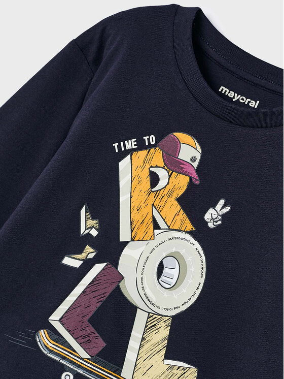 Blusa 4021 Blu scuro Regular Fit