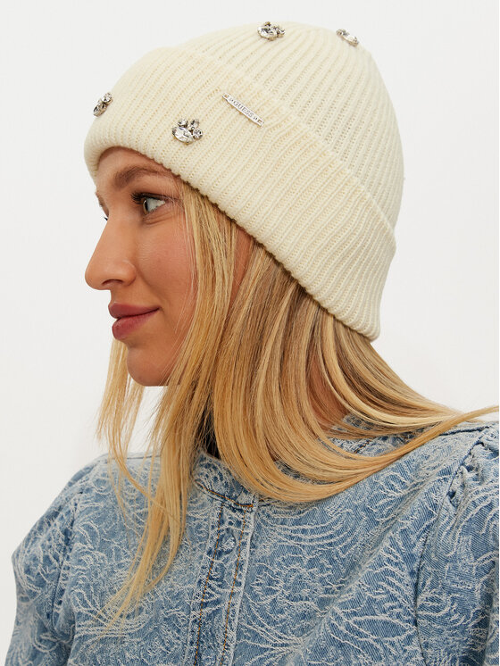 Guess Guess Czapka AW5198 POL01 Écru