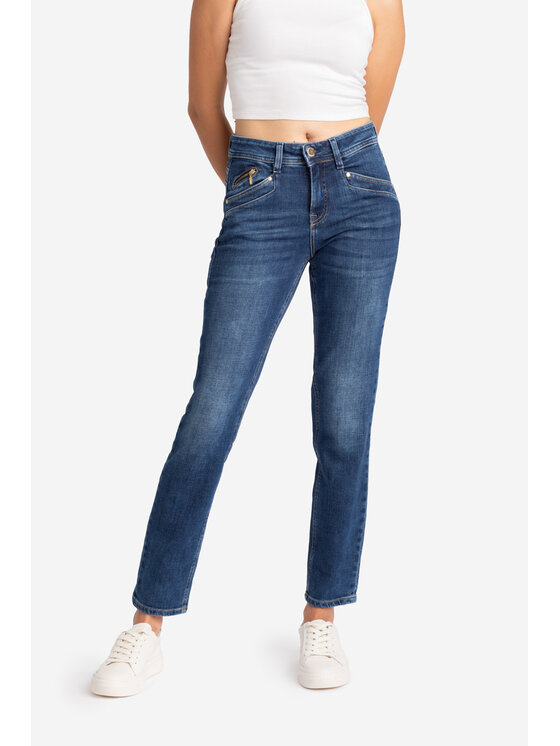 RJ Rocks Jeans RJ Rocks Jeans Jeansy Jennifer Niebieski Slim Leg