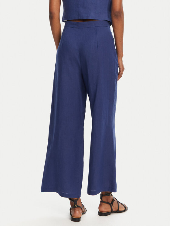 Marella Marella Pantaloni culotte Silvana 2515131022 Albastru Regular Fit