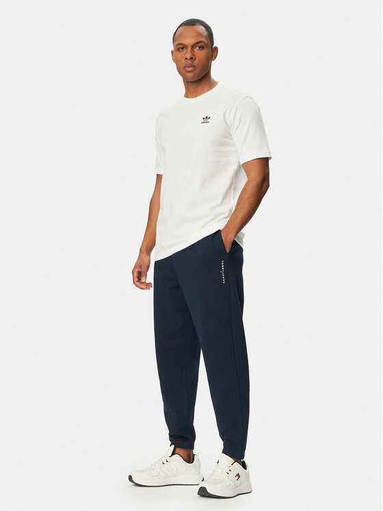 Tommy Jeans Tommy Jeans Teplákové kalhoty Linear DM0DM23014 Tmavomodrá Regular Fit