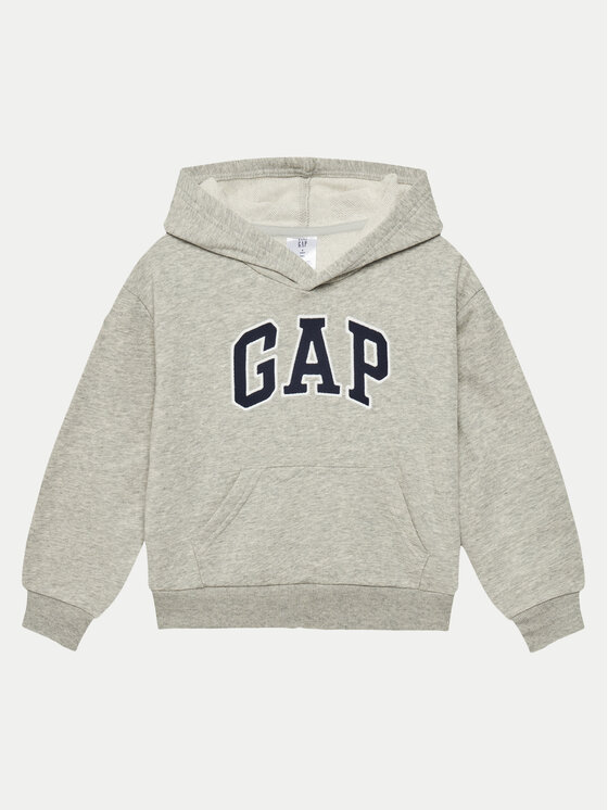 Gap Gap Felpa 744326-00 Grigio Regular Fit