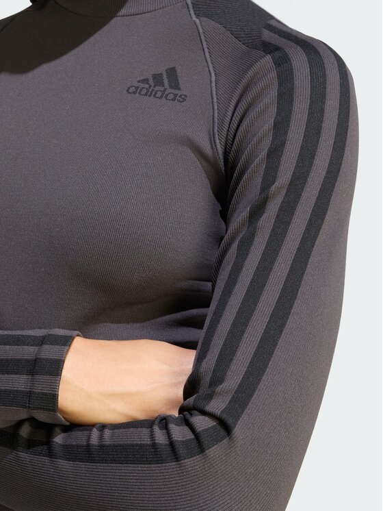 adidas adidas Top 159004 Czarny Fitted Fit