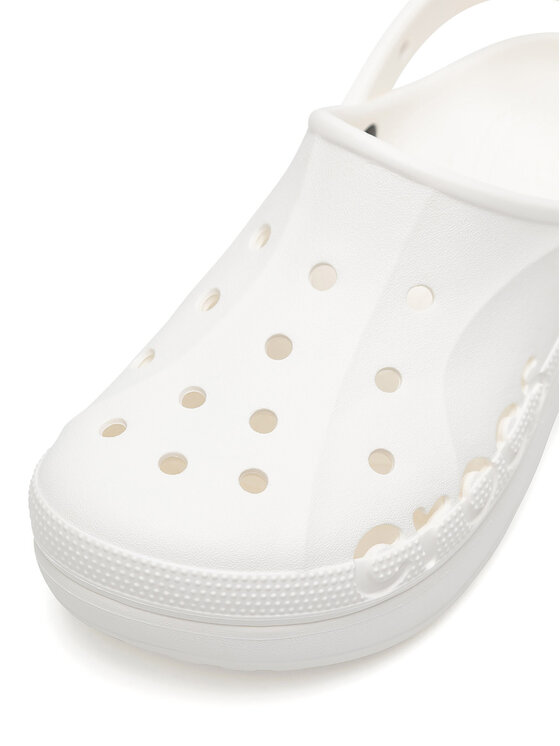 Crocs Crocs Ciabatte BAYA PLATFORM CLOG 208186-100 Bianco