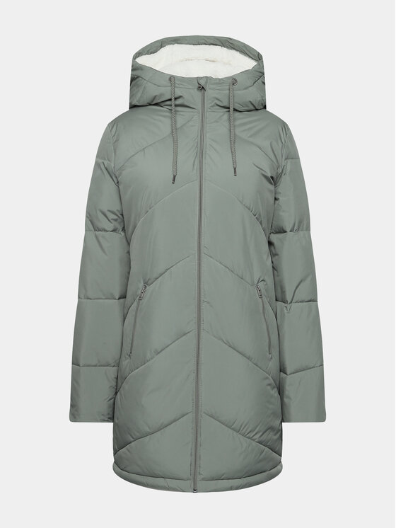 Roxy Vatovaná bunda Better Weather Jckt ERJJK03567 Zelená Regular Fit