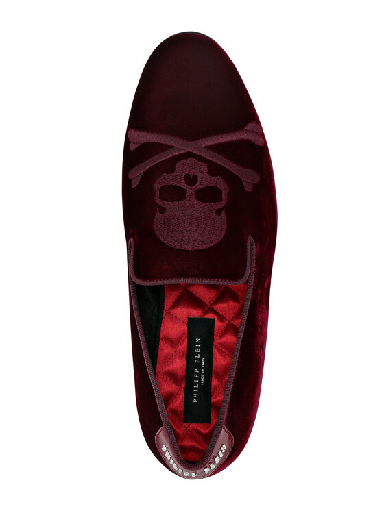 PHILIPP PLEIN PHILIPP PLEIN Loafersy 1063 Bordó