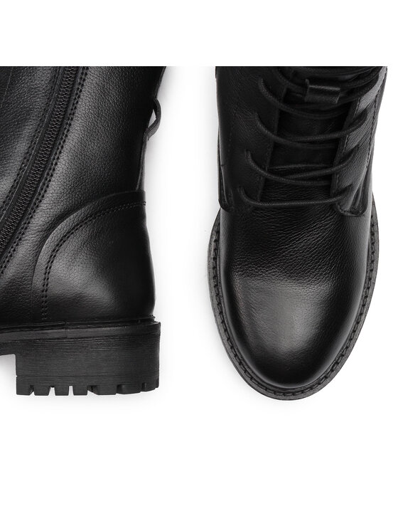 Geox Geox Schnürstiefeletten D Hoara E D94FTE 00085 C9999 Schwarz