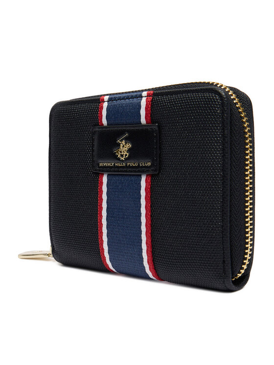 Beverly Hills Polo Club Beverly Hills Polo Club Портфейл CEO-BHPC-W1-005-AW25 Черен