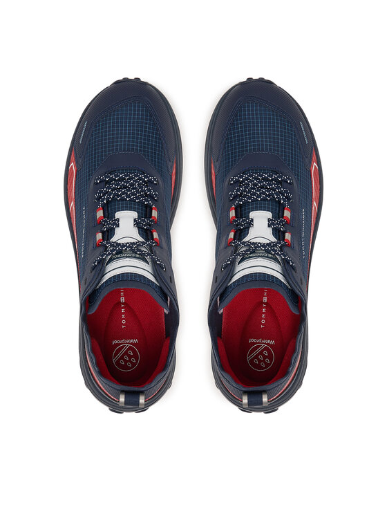 Tommy Hilfiger Tommy Hilfiger Сникърси The Canyon X M Mix Runner Wpm FM0FM06066 Тъмносин
