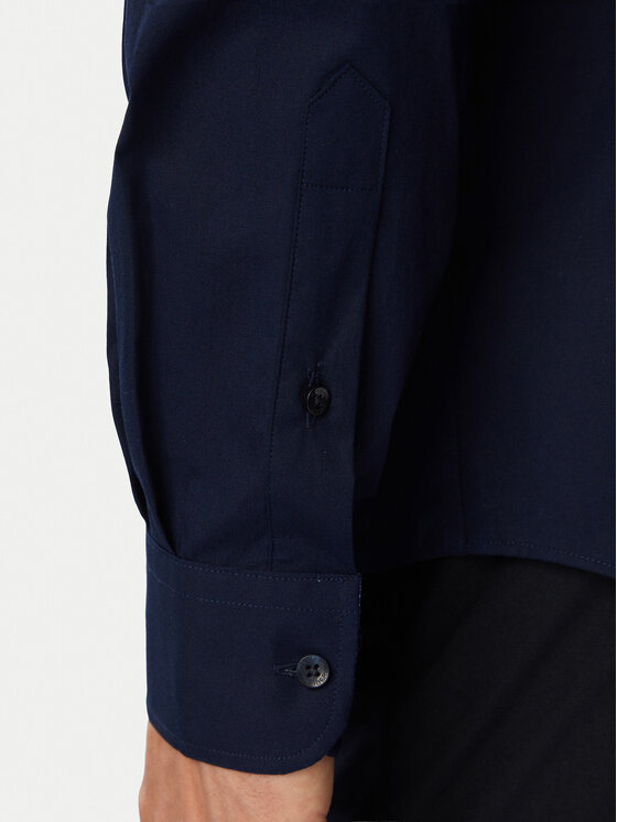 Tommy Hilfiger Tommy Hilfiger Camicia MW0MW43749 Blu scuro Slim Fit
