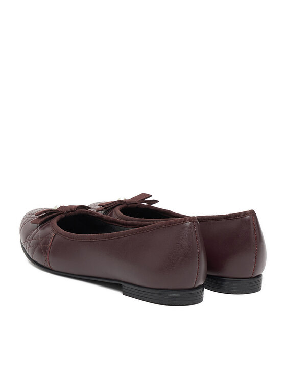 Lasocki Lasocki Balerinke CEO-RST-ERICA-20 Bordo rdeča