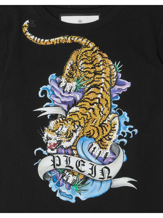 PHILIPP PLEIN PHILIPP PLEIN T-Shirt 27625 Czarny Regular Fit