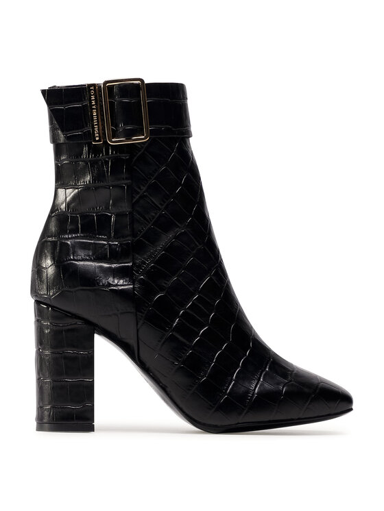 tommy hilfiger croco boots