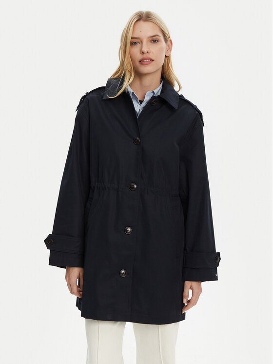 Tommy Hilfiger Tommy Hilfiger Parka Essential WW0WW43742 Sötétkék Regular Fit