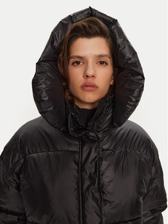 Athlecia Athlecia Žieminė striukė Moriarty EA243302 Juoda Regular Fit