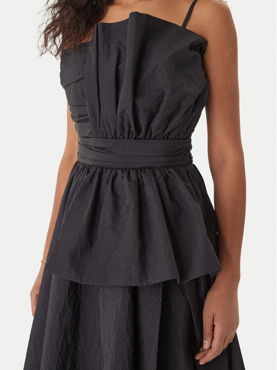 Fracomina Fracomina Abendkleid FQ26SD3010W83101 Schwarz Regular Fit