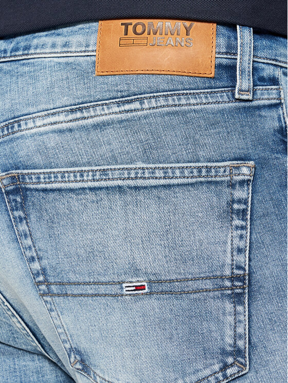 Tommy Jeans Tommy Jeans Traperice Austin DM0DM09555 Plava Slim Fit