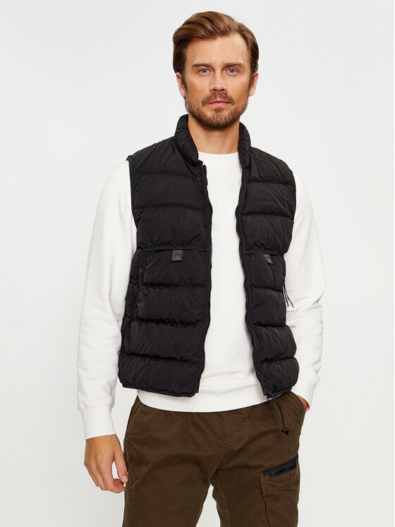 C.P. Company Telovnik 15CMOW030A 006369G Črna Regular Fit