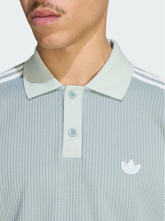 adidas adidas Polo 163931 Zielony Loose Fit