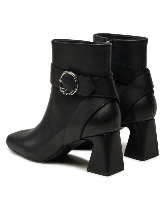KARL LAGERFELD KARL LAGERFELD Botki KL31444 Czarny