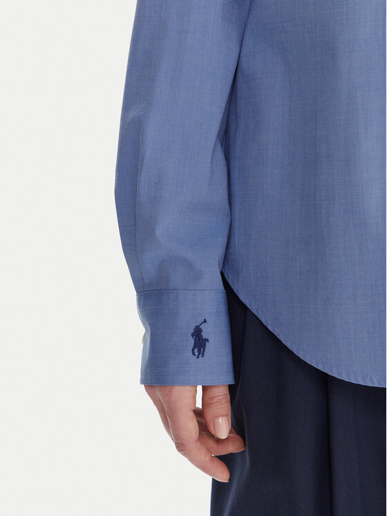 Polo Ralph Lauren Polo Ralph Lauren Krekls 211941509001 Zils Slim Fit