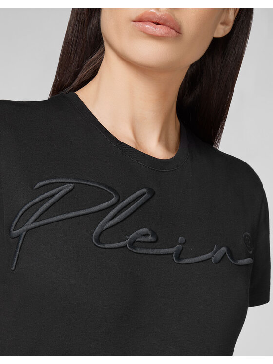 PHILIPP PLEIN PHILIPP PLEIN Tričko 7395 Čierna Regular Fit