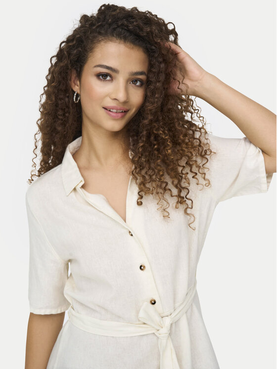 JDY JDY Letné šaty Say 15338771 Biela Regular Fit